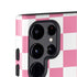 Cartoon Network Powerpuff Girls Checkered Galaxy S25 Ultra Impact Case